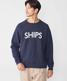 SHIPS: SHIPS ロゴ スウェット