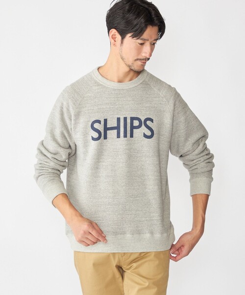 SHIPS(シップス)の「SHIPS: SHIPS ロゴ スウェット(スウェット・メンズ・グレー/ネイビー/ライトブルー/ワイン・93/94/95)」の17枚目の写真