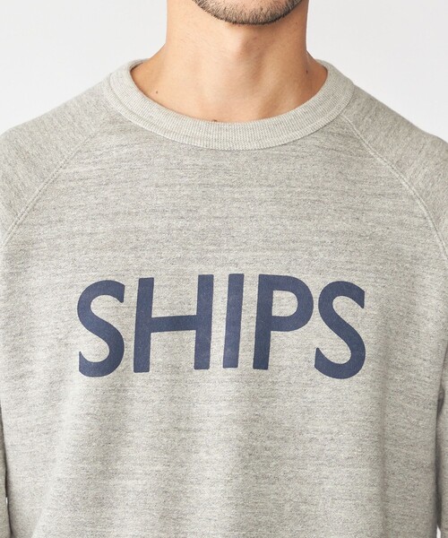 SHIPS(シップス)の「SHIPS: SHIPS ロゴ スウェット(スウェット・メンズ・グレー/ネイビー/ライトブルー/ワイン・93/94/95)」の18枚目の写真