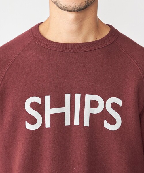 SHIPS(シップス)の「SHIPS: SHIPS ロゴ スウェット(スウェット・メンズ・グレー/ネイビー/ライトブルー/ワイン・93/94/95)」の22枚目の写真