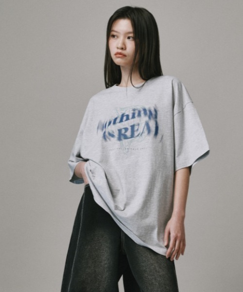 Vini(ヴィニ)の「【Vini】Notthing 半袖Tシャツ(Tシャツ/カットソー・メンズ・ホワイト/グレー/ブラック・SMALL/MEDIUM/LARGE)」の3枚目の写真