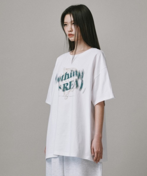 Vini(ヴィニ)の「【Vini】Notthing 半袖Tシャツ(Tシャツ/カットソー・メンズ・ホワイト/グレー/ブラック・SMALL/MEDIUM/LARGE)」の4枚目の写真