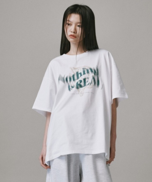 Vini(ヴィニ)の「【Vini】Notthing 半袖Tシャツ(Tシャツ/カットソー・メンズ・ホワイト/グレー/ブラック・SMALL/MEDIUM/LARGE)」の5枚目の写真