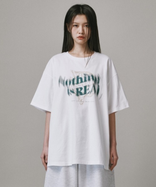 Vini(ヴィニ)の「【Vini】Notthing 半袖Tシャツ(Tシャツ/カットソー・メンズ・ホワイト/グレー/ブラック・SMALL/MEDIUM/LARGE)」の8枚目の写真