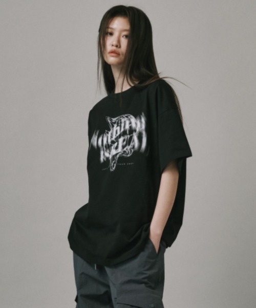Vini(ヴィニ)の「【Vini】Notthing 半袖Tシャツ(Tシャツ/カットソー・メンズ・ホワイト/グレー/ブラック・SMALL/MEDIUM/LARGE)」の9枚目の写真