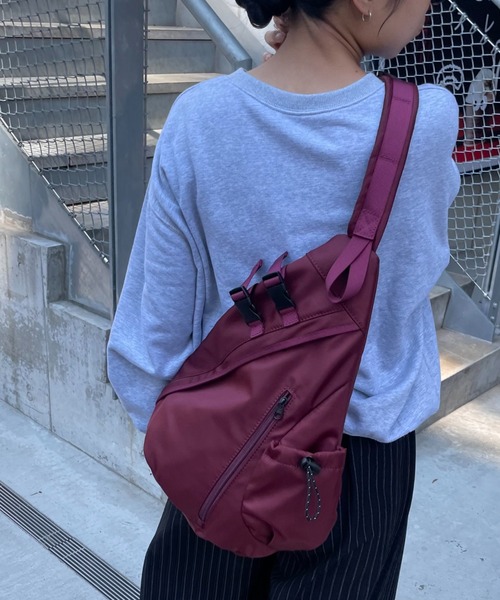 撥水ワンショルダーボディバッグ（ボディバッグ/ウエストポーチ