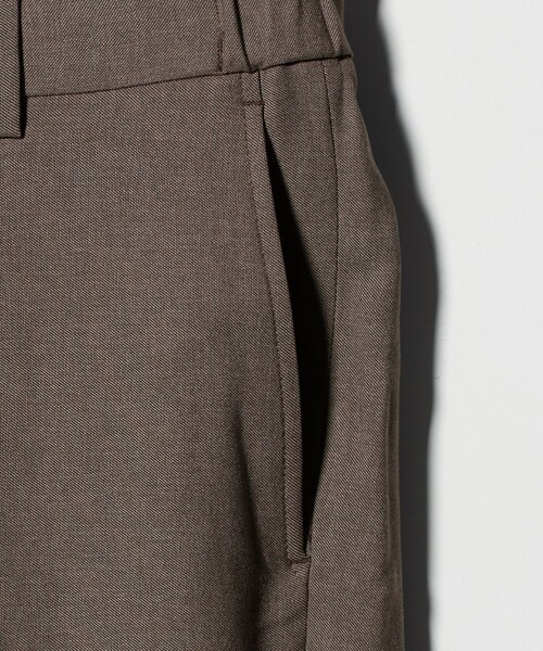 green label relaxing（グリーンレーベルリラクシング）の「A+ ウールライク スタンダード イージー スラックス -ウォッシャブル・ストレッチ-（スラックス・メンズ・ネイビー/ブラウン系・XL/L/M/S）」の14枚目の写真