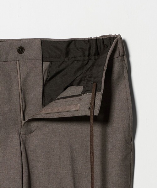 green label relaxing（グリーンレーベルリラクシング）の「A+ ウールライク スタンダード イージー スラックス -ウォッシャブル・ストレッチ-（スラックス・メンズ・ネイビー/ブラウン系・XL/L/M/S）」の16枚目の写真