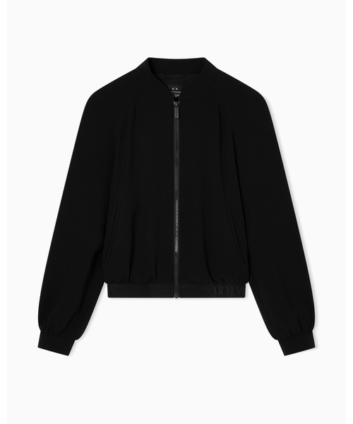 ARMANI EXCHANGE(アルマーニエクスチェンジ)の「【A|X アルマーニ エクスチェンジ】リサイクルポリエステル ブルゾン(ブルゾン・レディース・ブラック/バーガンディー・LARGE/MEDIUM/SMALL/X-SMALL)」の5枚目の写真