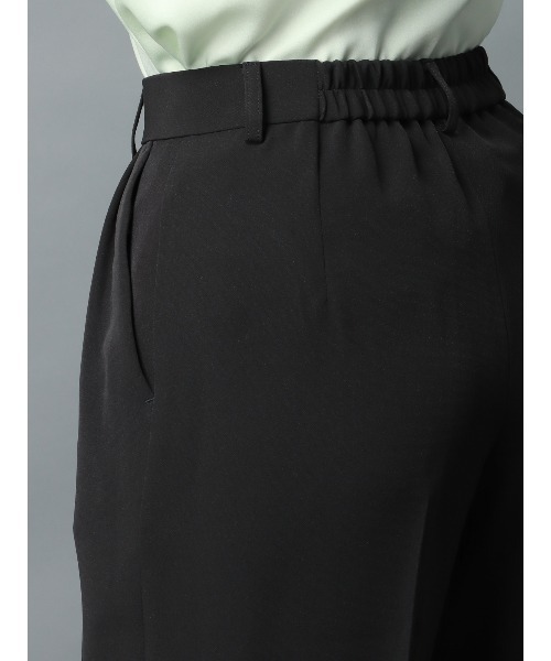 CIS.(シス)の「CIS. ストレートパンツ ウォッシャブル ストレッチ ダブルクロス 無地(その他パンツ・レディース・ブラック/ベージュ・34(5号)/36(7号)/38(9号)/40(11号))」の19枚目の写真