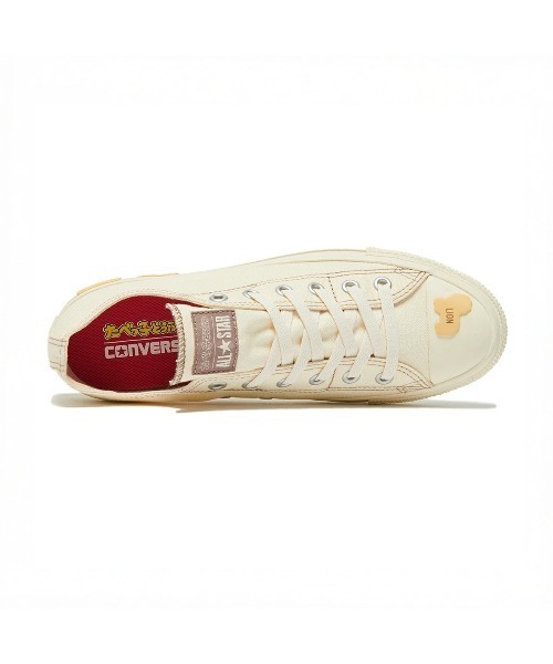CONVERSE(コンバース)の「CONVERSE ALL STAR BS SLIP OX / TABEKKO DOUBUTSU(コンバース オールスター BS スリップ OX / たべっ子どうぶつ)(スニーカー・レディース・オフホワイト・22cm/24.5cm/23.5cm/23cm/22.5cm)」の5枚目の写真