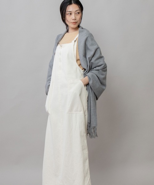 Munich（ミューニック）の「カシミアタッチストール（ストール/ショール・レディース・ブラウン/ブルー/グレー/ブラック/アイボリー・FREE）」の6枚目の写真