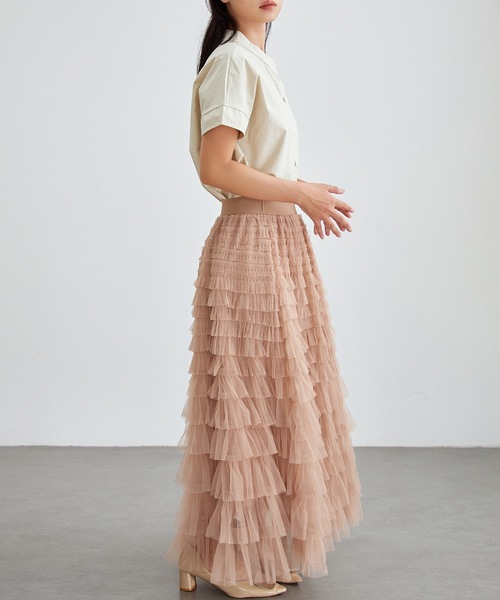 Lace Ladies(レースレディース)の「バンドカラー 前開き 半袖 ベーシック シャツ(シャツ/ブラウス・レディース・ネイビー/ホワイト/ブラック/アイボリー・S/FREE)」の13枚目の写真