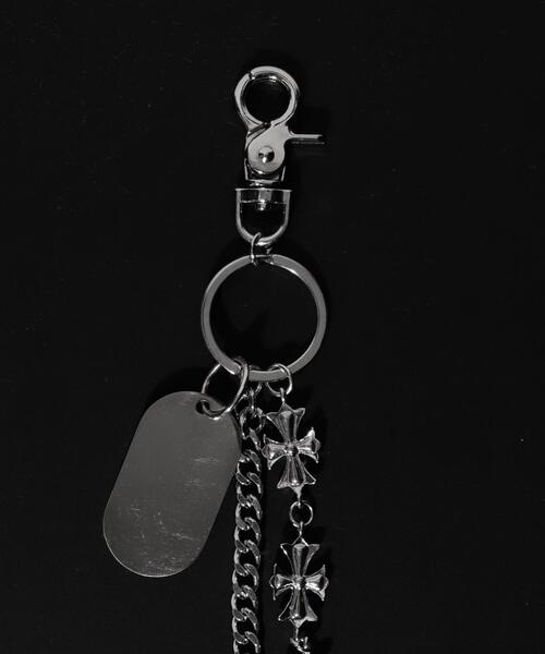 WEGO（ウィゴー）の「WEGO/2連クロスウォレットチェーン（ウォレットチェーン・メンズ・シルバー・FREE）」の5枚目の写真