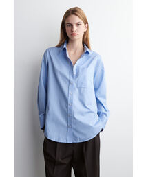 COS(コス)のテーラードピマコットンシャツ(その他トップス)