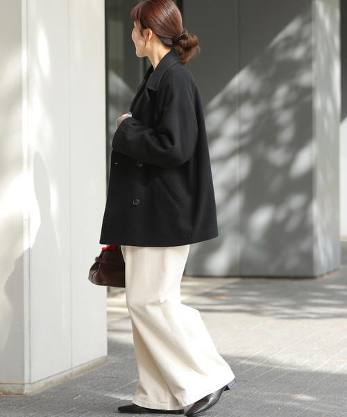 WEB限定》尾州ウールショートPコート（ピーコート）｜JOURNAL STANDARD