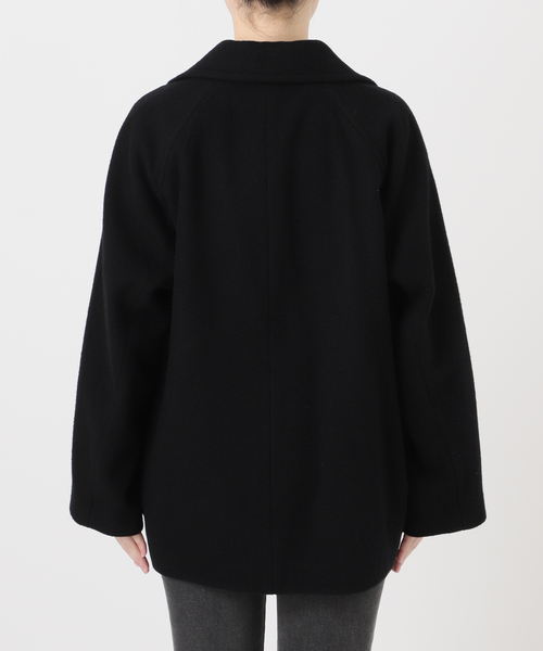 セール】《WEB限定》尾州ウールショートPコート（ピーコート