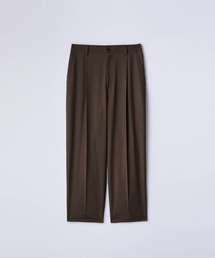 【SLICK/スリック】T/R Gabardine Stretch One Tuck Tapered Pants/TRギャバジンワンタックテーパードスラックス / セットアップ