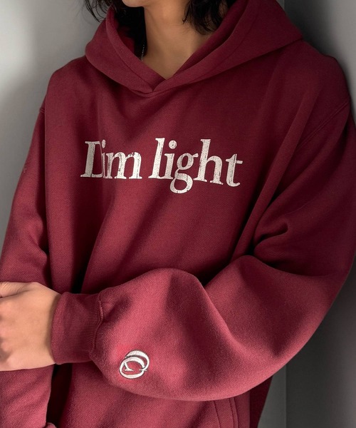 Classical Origin（クラシカルオリジン）の「「暖か素材。」裏起毛ロゴ＆スタッズ使いプルパーカー／Brushed Lining Logo＆Stud Accents Pullover Hoodie（パーカー・メンズ・ブラック/レッド/杢グレー・SMALL/MEDIUM/LARGE）」の8枚目の写真