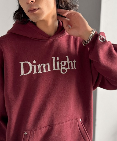 Classical Origin（クラシカルオリジン）の「「暖か素材。」裏起毛ロゴ＆スタッズ使いプルパーカー／Brushed Lining Logo＆Stud Accents Pullover Hoodie（パーカー・メンズ・ブラック/レッド/杢グレー・SMALL/MEDIUM/LARGE）」の6枚目の写真