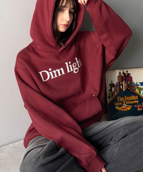 Classical Origin（クラシカルオリジン）の「「暖か素材。」裏起毛ロゴ＆スタッズ使いプルパーカー／Brushed Lining Logo＆Stud Accents Pullover Hoodie（パーカー・メンズ・ブラック/レッド/杢グレー・SMALL/MEDIUM/LARGE）」の15枚目の写真