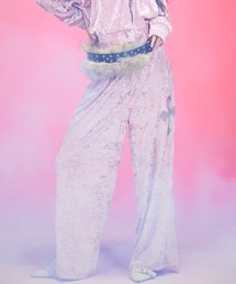A‘gem 9（エージェムナイン）の「A'GEM/9 × .kom 『A'GEM/9/エージェムナイン』 Ed Hardy ベロアパンツ（その他パンツ）」
