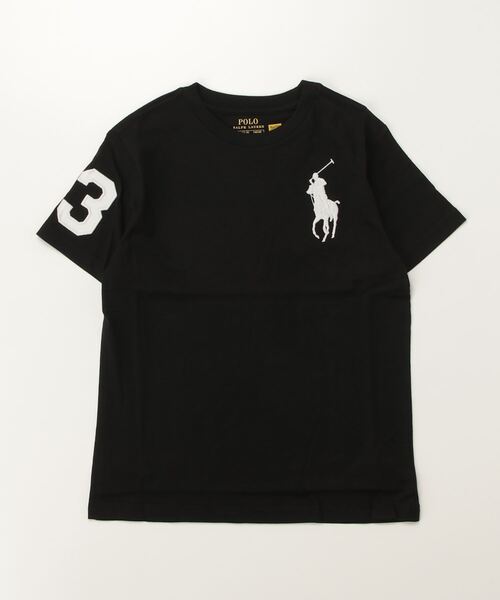 POLO RALPH LAUREN CHILDRENSWEAR（ポロ ラルフ ローレン チルドレンズウェア）の「Big Pony コットン ジャージー Tシャツ（Tシャツ/カットソー・キッズ・ブラック系1・L/M/S/XL）」の4枚目の写真