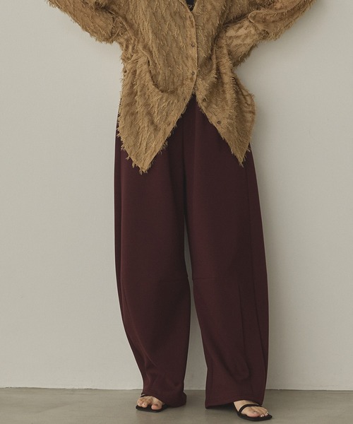 新品Chamde la Rose.hunch コクーンパンツ 2セット 新品Chamde la Rose.hunch コクーンパンツ 2セット 裏毛コクーンパンツ