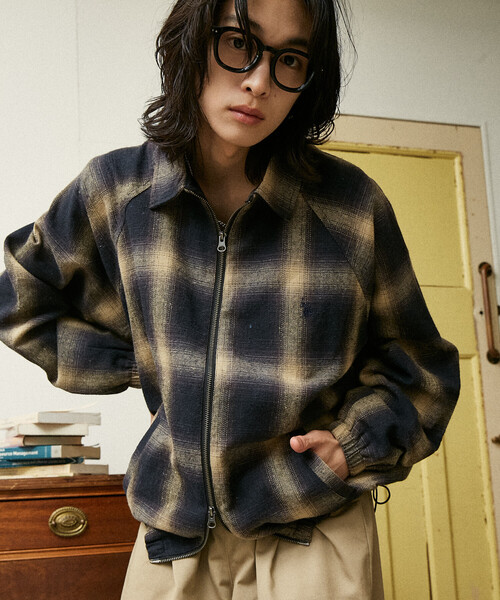 U.S. POLO ASSN.（ユーエスポロアッスン）の「U.S. POLO ASSN./ユーエスポロアッスン 別注 WZIP SWINGTOP/ダブルジップスイングトップ(限定展開)（ブルゾン・メンズ・ネイビー/グレー系その他/ブラック/ブラウン/ブラック系その他・LARGE/MEDIUM/SMALL）」の6枚目の写真