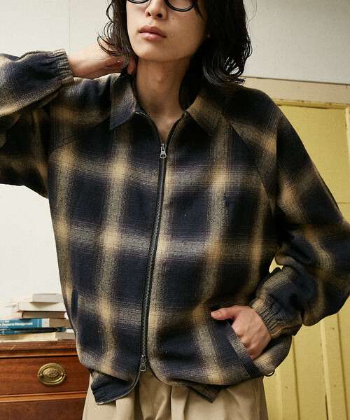 U.S. POLO ASSN.（ユーエスポロアッスン）の「U.S. POLO ASSN./ユーエスポロアッスン 別注 WZIP SWINGTOP/ダブルジップスイングトップ(限定展開)（ブルゾン・メンズ・ネイビー/グレー系その他/ブラック/ブラウン/ブラック系その他・LARGE/MEDIUM/SMALL）」の7枚目の写真