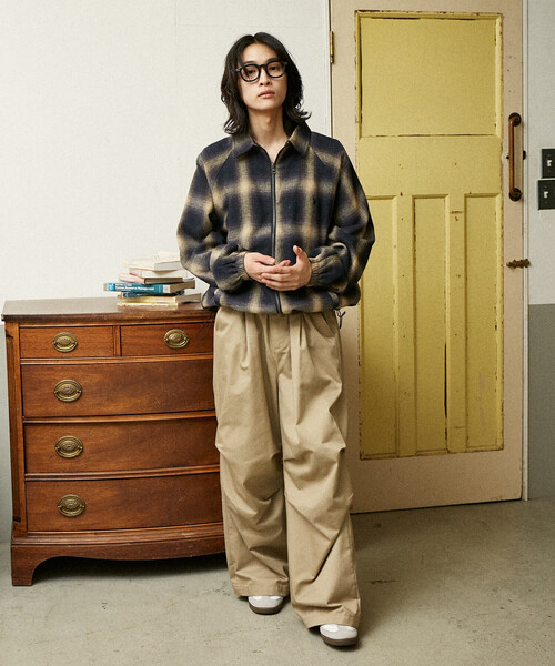 U.S. POLO ASSN.（ユーエスポロアッスン）の「U.S. POLO ASSN./ユーエスポロアッスン 別注 WZIP SWINGTOP/ダブルジップスイングトップ(限定展開)（ブルゾン・メンズ・ネイビー/グレー系その他/ブラック/ブラウン/ブラック系その他・LARGE/MEDIUM/SMALL）」の12枚目の写真