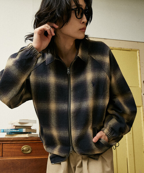 U.S. POLO ASSN.（ユーエスポロアッスン）の「U.S. POLO ASSN./ユーエスポロアッスン 別注 WZIP SWINGTOP/ダブルジップスイングトップ(限定展開)（ブルゾン・メンズ・ネイビー/グレー系その他/ブラック/ブラウン/ブラック系その他・LARGE/MEDIUM/SMALL）」の13枚目の写真