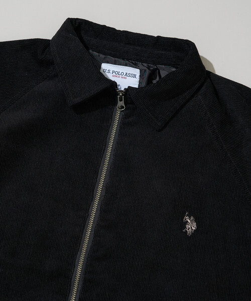 U.S. POLO ASSN.（ユーエスポロアッスン）の「U.S. POLO ASSN./ユーエスポロアッスン 別注 WZIP SWINGTOP/ダブルジップスイングトップ(限定展開)（ブルゾン・メンズ・ネイビー/グレー系その他/ブラック/ブラウン/ブラック系その他・LARGE/MEDIUM/SMALL）」の18枚目の写真