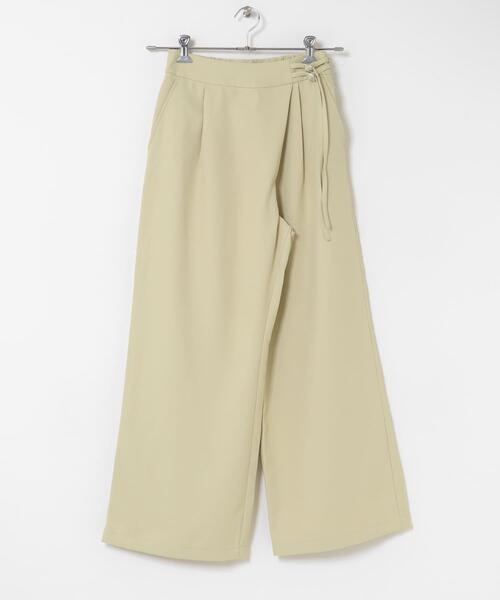 SENSE OF PLACE by URBAN RESEARCH（センスオブプレイスバイアーバンリサーチ）の「ベルトデザインスラックス（その他パンツ・レディース・ブラック/ベージュ/チャコールグレー・MEDIUM/SMALL）」の18枚目の写真