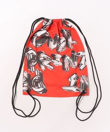 over print（オーバープリント）の「overprint/オーバープリント/chain logo drawstring bag（トートバッグ）」