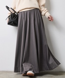 CHIC STYLE | フレアマキシスカート＜大きいサイズ有＞シックスタイル(スカート)