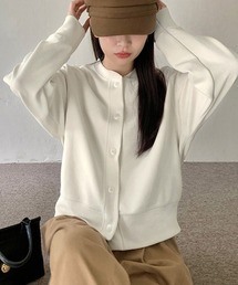 ドロップショルダーカーディガン
