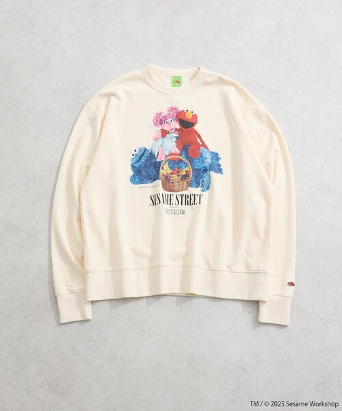 セサミストリートミーツフルーツオブザルーム スウェット