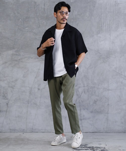 jiggys shop(ジギーズショップ)の「接触冷感 吸汗速乾 カルゼ ストレッチ アンクルパンツ(その他パンツ・メンズ・ブラック/ベージュ/ネイビー/カーキ・MEDIUM/LARGE/X-LARGE)」の16枚目の写真