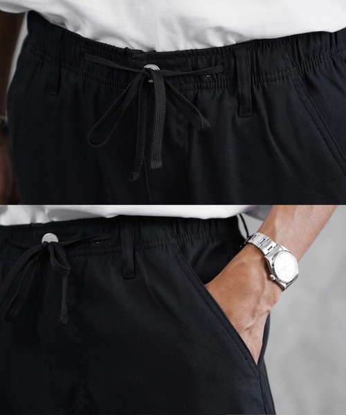 jiggys shop(ジギーズショップ)の「接触冷感 吸汗速乾 カルゼ ストレッチ アンクルパンツ(その他パンツ・メンズ・ブラック/ベージュ/ネイビー/カーキ・MEDIUM/LARGE/X-LARGE)」の9枚目の写真