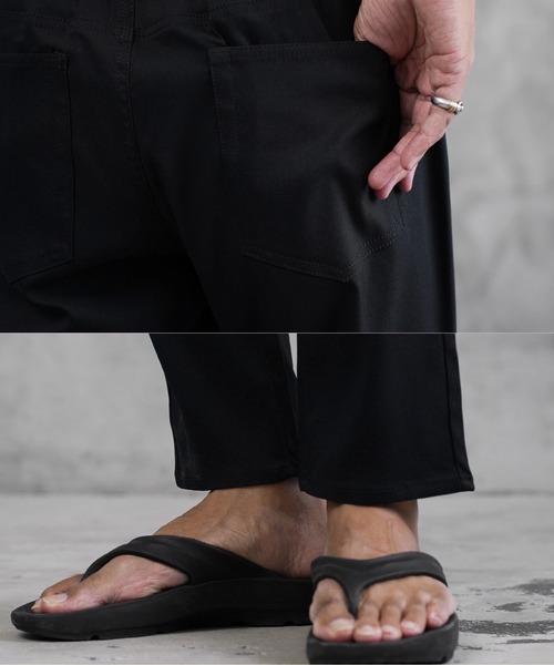 jiggys shop(ジギーズショップ)の「接触冷感 吸汗速乾 カルゼ ストレッチ アンクルパンツ(その他パンツ・メンズ・ブラック/ベージュ/ネイビー/カーキ・MEDIUM/LARGE/X-LARGE)」の8枚目の写真