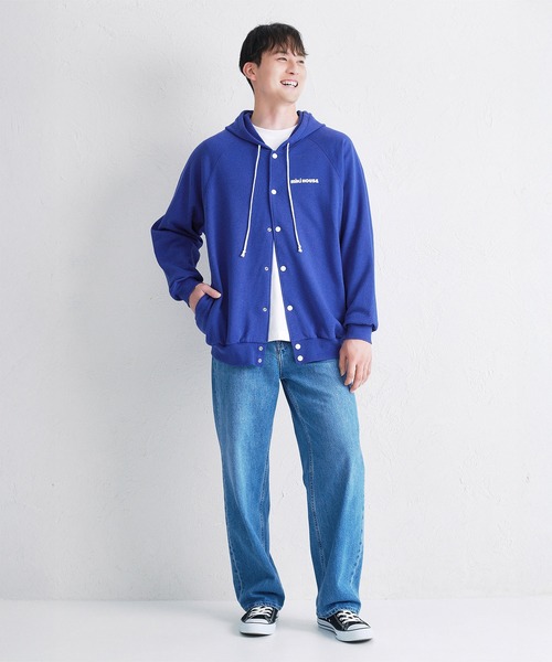 MIKI HOUSE(ミキハウス)の「【WEB限定】バックロゴパーカー(大人用)(パーカー・レディース・ベージュ/ロイヤルブルー/ラベンダー/ブラック・S(155-165cm)/M(165-175cm)/L(175-185cm))」の15枚目の写真