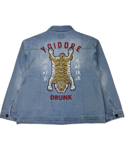 JACKROSE（ジャックローズ）の「YOIDORE ﾁﾍﾞﾀﾝ ﾃﾞﾆﾑｼﾞｬｹｯﾄ（デニムジャケット・メンズ・ライトインディゴブルー/ダークインディゴブルー・M/L/XL）」の16枚目の写真