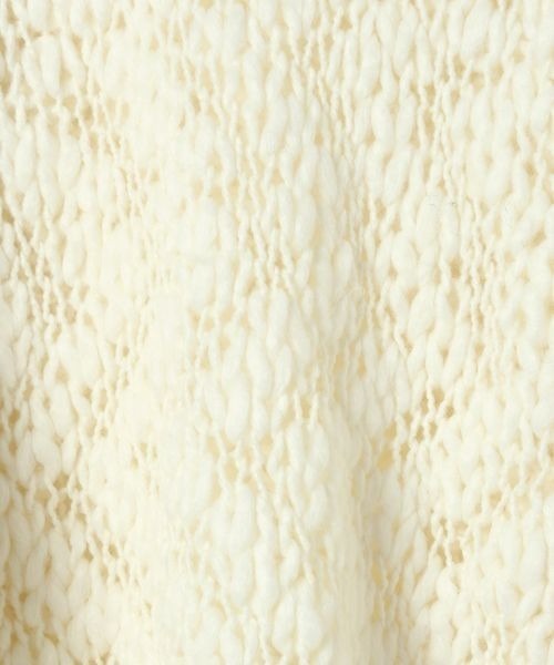 JEANASIS（ジーナシス）の「1.5G BIGスラブプルオーバー/603864（ニット/セーター・レディース・オフホワイト/ブラック・FREE）」の10枚目の写真