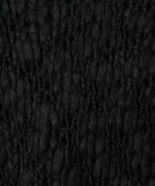 JEANASIS（ジーナシス）の「1.5G BIGスラブプルオーバー/603864（ニット/セーター・レディース・オフホワイト/ブラック・FREE）」の6枚目の写真