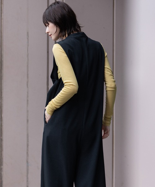 セール】メランジツイルコンビネゾン（つなぎ/オールインワン