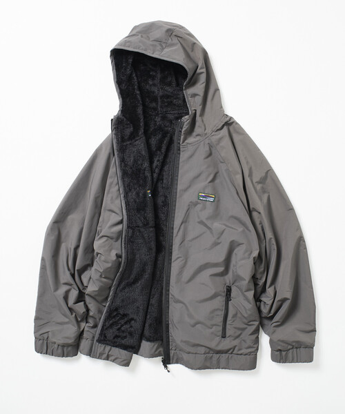 セール】限定展開 リラックスフィット ナイロン フリース リバーシブル