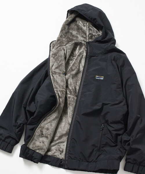 セール】限定展開 リラックスフィット ナイロン フリース リバーシブル