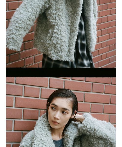 セール】ボリュームボアコート（ピーコート）｜emmi（エミ）の