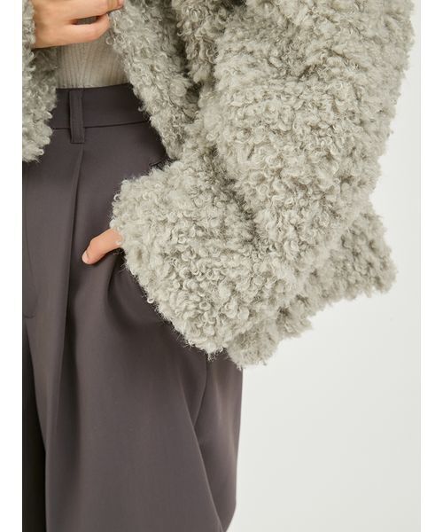 セール】ボリュームボアコート（ピーコート）｜emmi（エミ）の